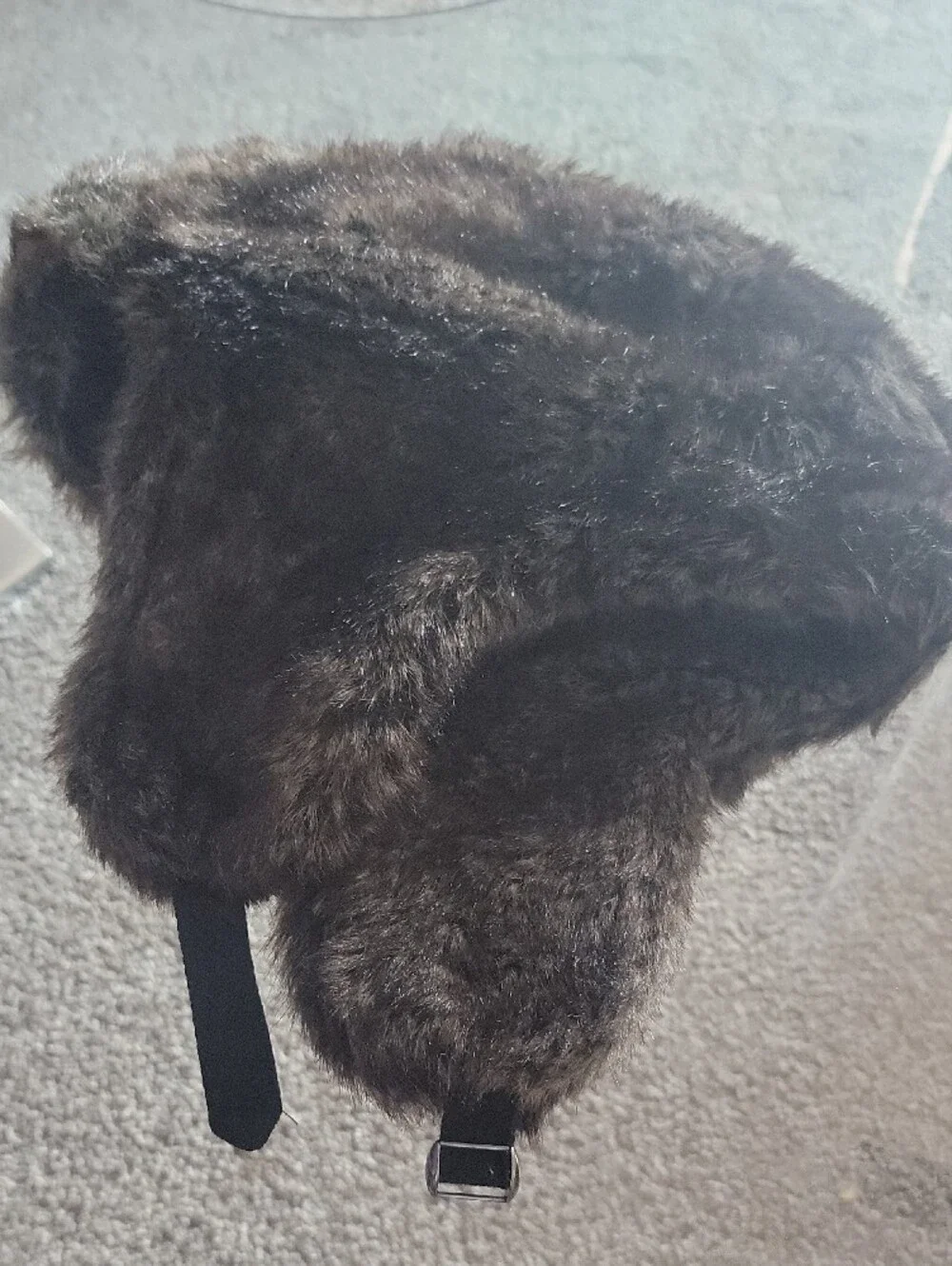 Target Black Faux Fur Hat